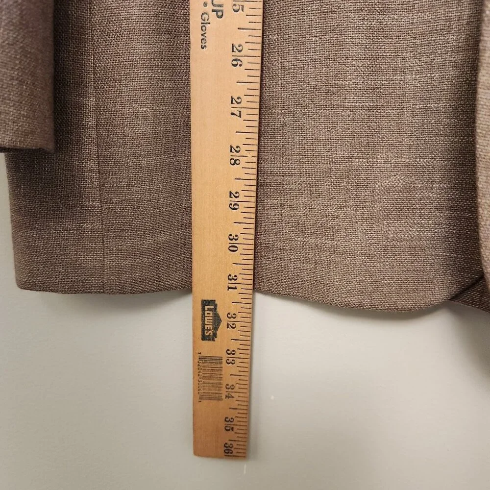 Mens Nautica Suit‎ Jacket Blazer Beach Sand Tan 2 Button 42L Single Breasted
